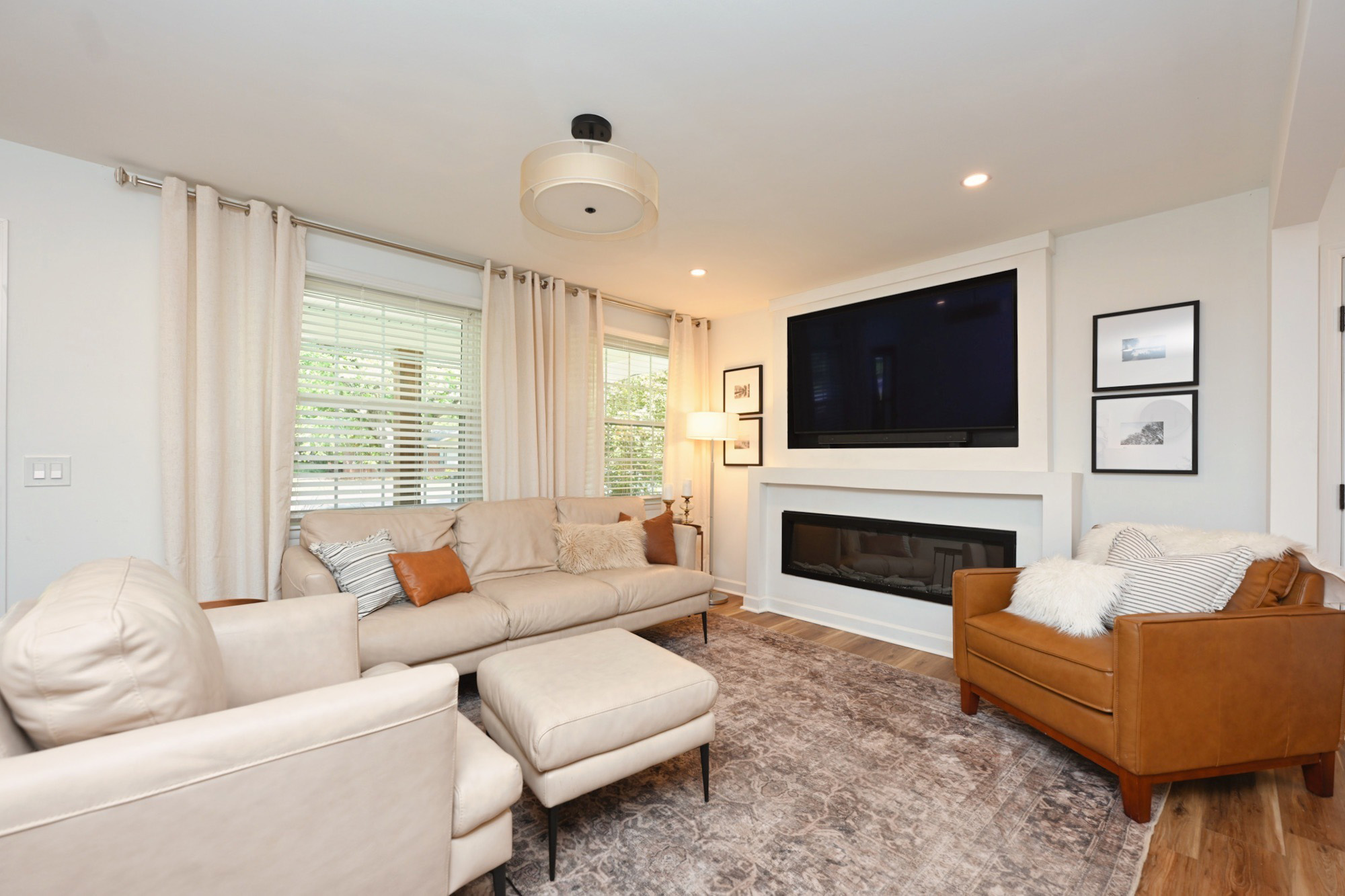 After — Living Room Streamline — The Fig & Dane