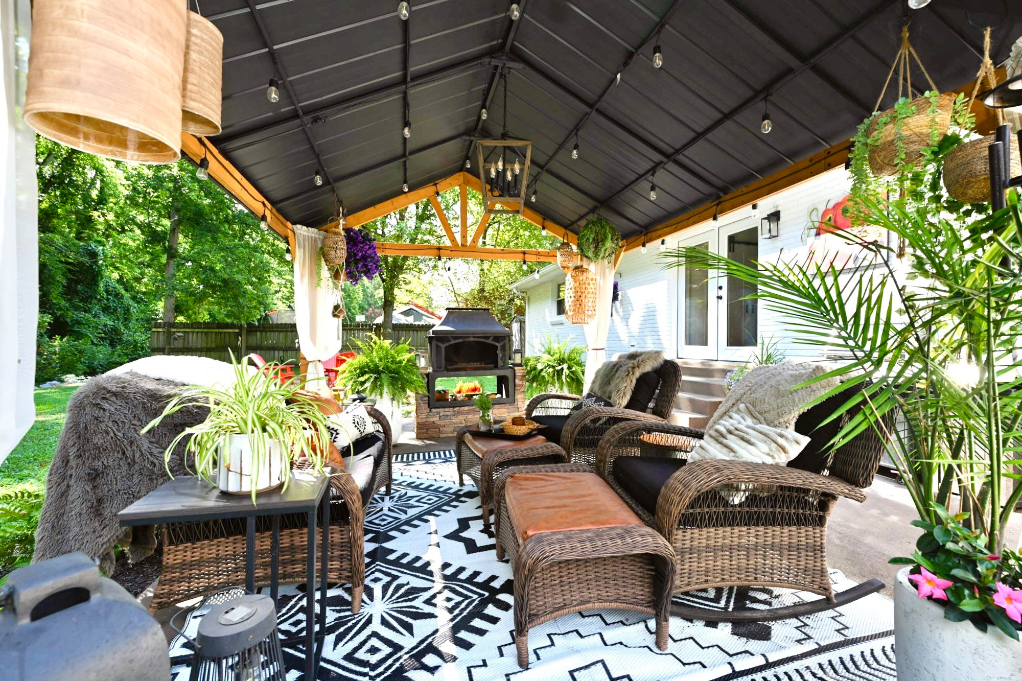 After — Backyard Makeover - Nashville, TN — The Fig & Dane