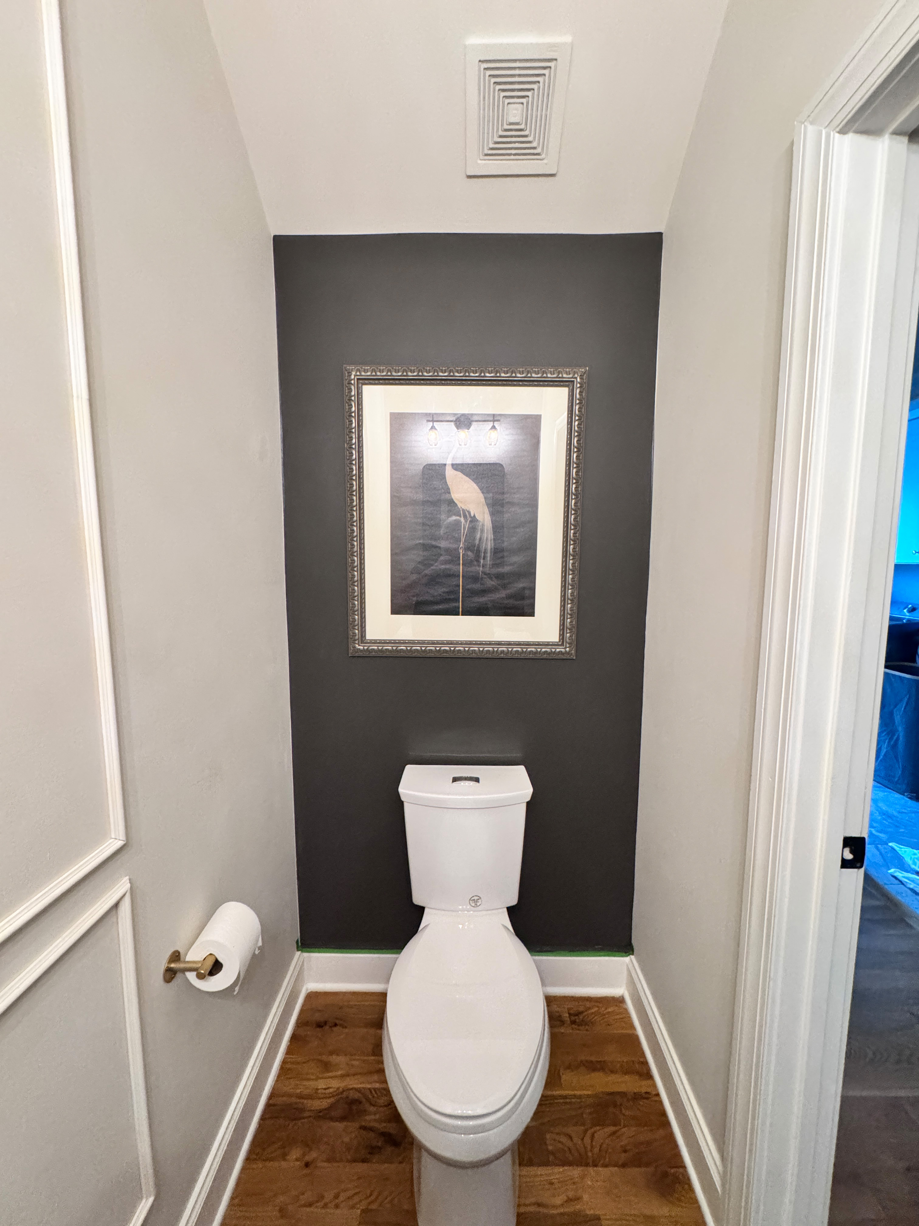 After — Powder Room Staging Update — Nashville, TN — The Fig & Dane