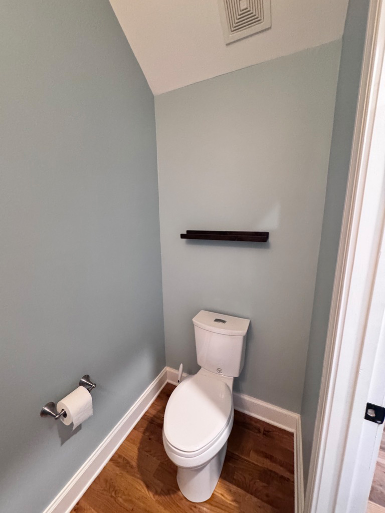 Before — Powder Room Staging Update — Nashville, TN — The Fig & Dane