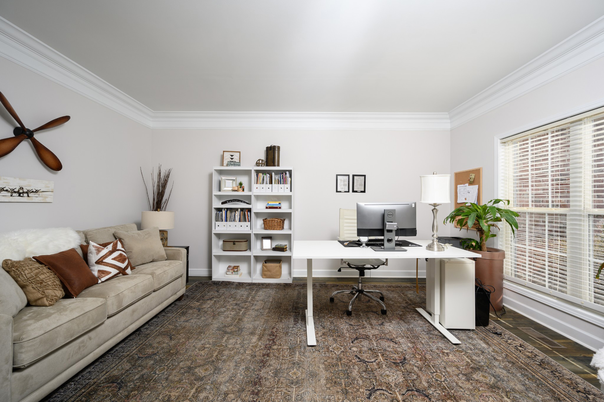 After — GDownstairs Office — The Fig & Dane