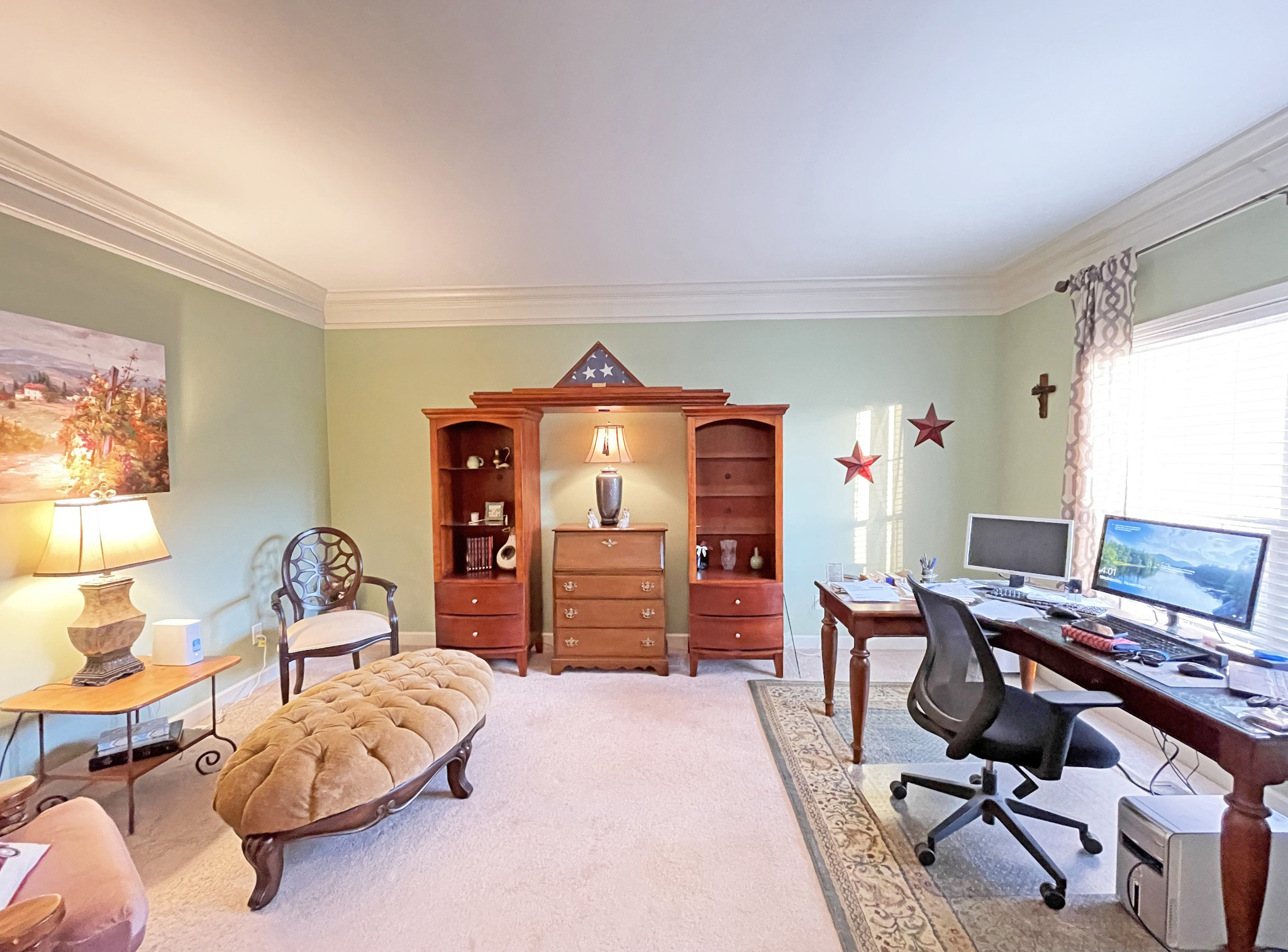 Before — Downstairs Office — The Fig & Dane